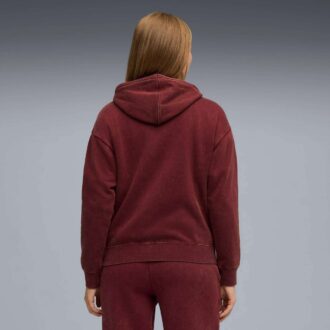 Elevated Essentials Acid Wash Dam Fleece Hoodie
