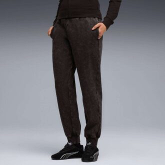 Elevated Essentials Acid Wash Dam Fleece Träningsbyxor