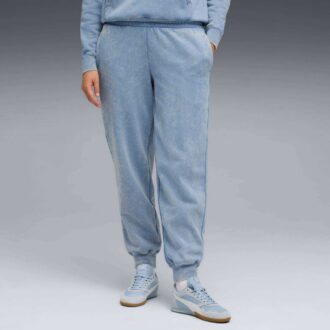 Elevated Essentials Acid Wash Dam Fleece Träningsbyxor