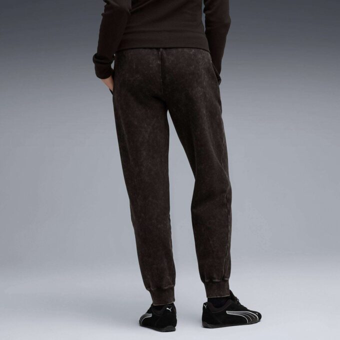 Elevated Essentials Acid Wash Dam Fleece Träningsbyxor