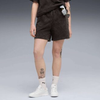 Elevated Essentials Acid Wash Damshorts