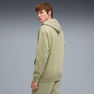 Elevated Essentials Acid Wash Herr Fleece Hoodie