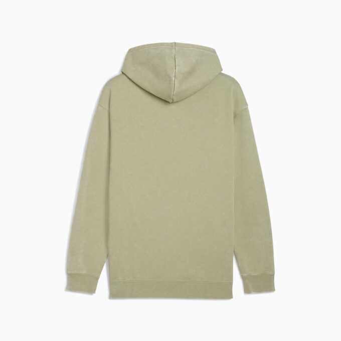 Elevated Essentials Acid Wash Herr Fleece Hoodie