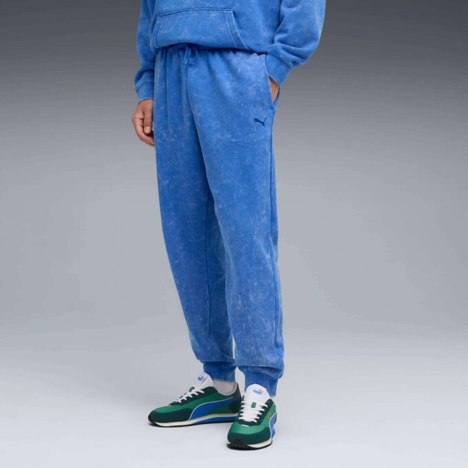 Elevated Essentials Acid Wash Herr Fleece Träningsbyxor