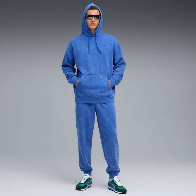 Elevated Essentials Acid Wash Herr Fleece Träningsbyxor
