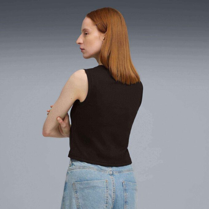 Elevated Essentials Dam Ribbad Linne Elevated Essentials Dam Ribbad Linne