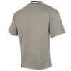 Enfärgad herr-T-shirt med rund hals ”Olivgrön”