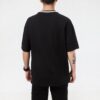 Enfärgad herr-T-shirt med rund hals ”Svart”