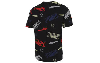 Enfärgad t-shirt med normal passform ”Svart”