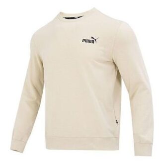 Ess Liten Logo Crew Logo Tröja ”Beige”