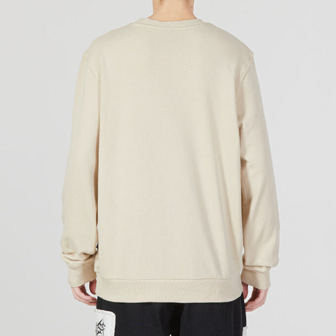 Ess Liten Logo Crew Logo Tröja ”Beige”