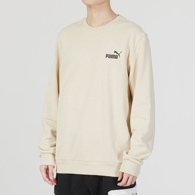 Ess Liten Logo Crew Logo Tröja ”Beige”