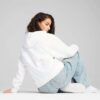 Essentials Dam Fleece Hoodie Med Dragkedja Essentials Dam Fleece Hoodie Med Dragkedja