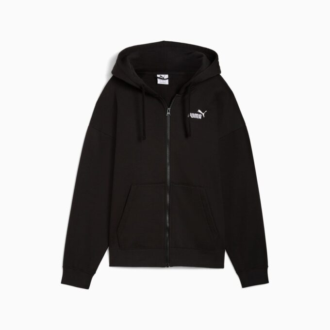 Essentials Dam Fleece Hoodie Med Dragkedja Essentials Dam Fleece Hoodie Med Dragkedja