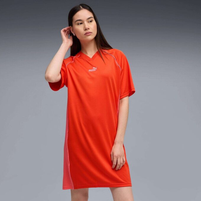 Essentials Djurmönstrad Jerseyklänning för Damer Essentials Djurmönstrad Jerseyklänning för Damer
