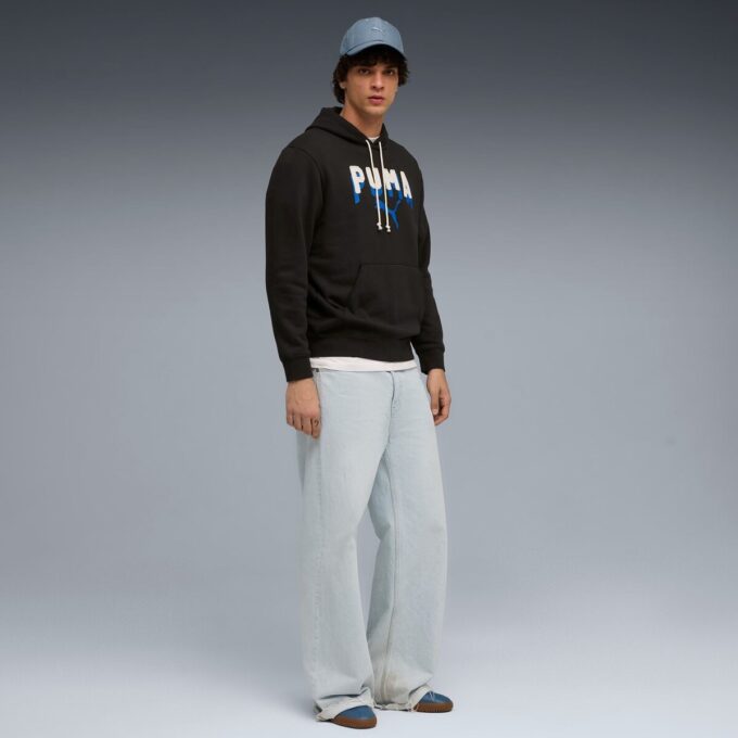 Essentials Double Up Herr Fleece Hoodie