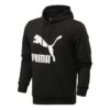 Essentials Fleece Hoodie ”Svart Vit”