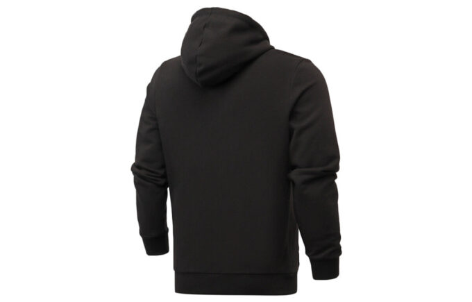 Essentials Fleece Hoodie ”Svart Vit”