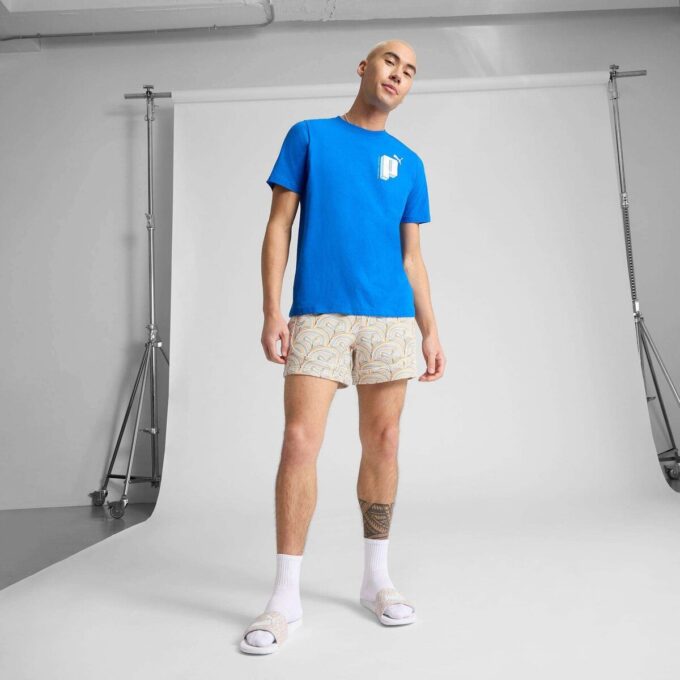 ESSENTIALS GRAPHIC Herr 13 cm Shorts ESSENTIALS GRAPHIC Herr 13 cm Shorts
