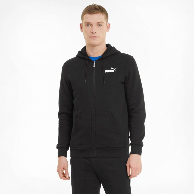 Essentials Heldragkedja Logo Hoodie Herr