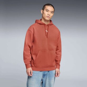 Essentials Herr Avslappnad Fleece Hoodie