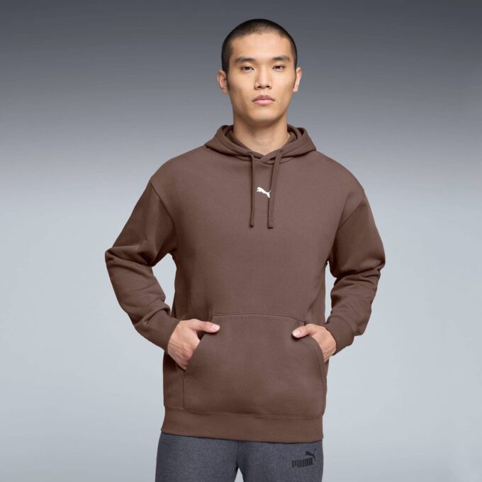 Essentials Herr Avslappnad Fleece Hoodie Essentials Herr Avslappnad Fleece Hoodie