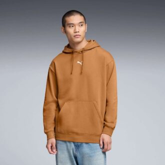 Essentials Herr Avslappnad Fleece Hoodie