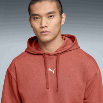 Essentials Herr Avslappnad Fleece Hoodie