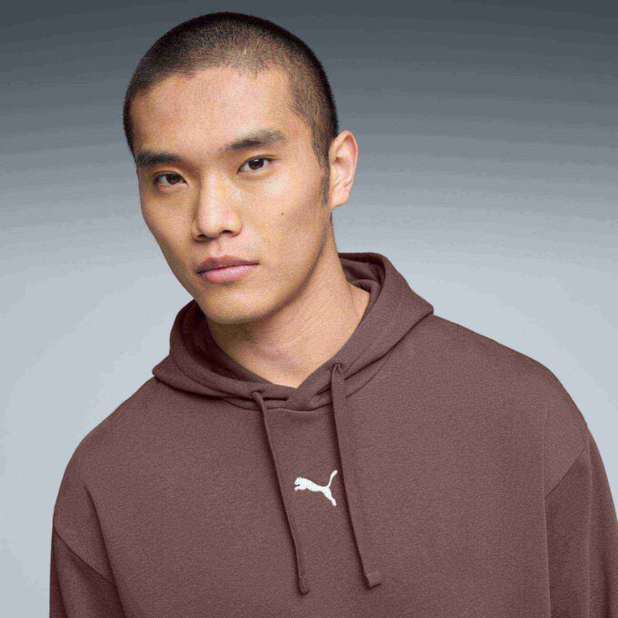 Essentials Herr Avslappnad Fleece Hoodie Essentials Herr Avslappnad Fleece Hoodie