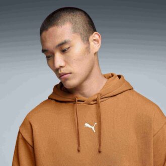 Essentials Herr Avslappnad Fleece Hoodie