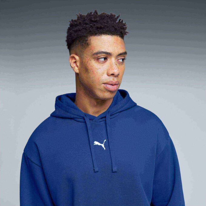 Essentials Herr Avslappnad Fleece Hoodie Essentials Herr Avslappnad Fleece Hoodie