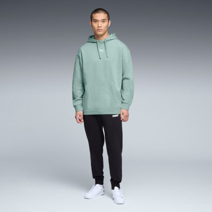 Essentials Herr Avslappnad Fleece Hoodie Essentials Herr Avslappnad Fleece Hoodie