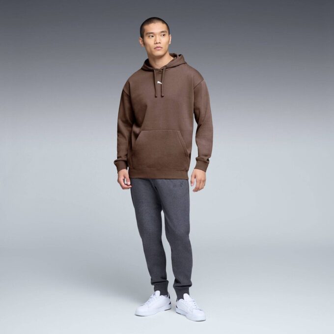 Essentials Herr Avslappnad Fleece Hoodie Essentials Herr Avslappnad Fleece Hoodie