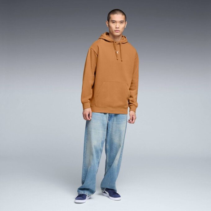 Essentials Herr Avslappnad Fleece Hoodie Essentials Herr Avslappnad Fleece Hoodie