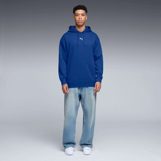 Essentials Herr Avslappnad Fleece Hoodie Essentials Herr Avslappnad Fleece Hoodie