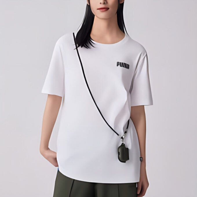 Essentials Liten Logo T-shirt ”Vit”