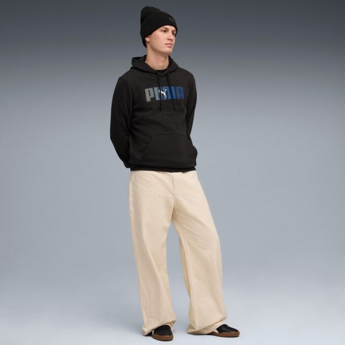 Essentials Logo Lab Herr Fleece Hoodie Essentials Logo Lab Herr Fleece Hoodie