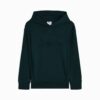 Essentials präglad stor barnhuvtröja i bomullsfleece Essentials präglad stor barnhuvtröja i bomullsfleece