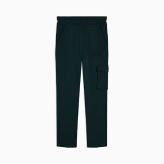 Essentials präglade fleece cargojoggingbyxor för små barn