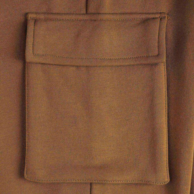 Essentials präglade fleece cargojoggingbyxor för små barn Essentials präglade fleece cargojoggingbyxor för små barn