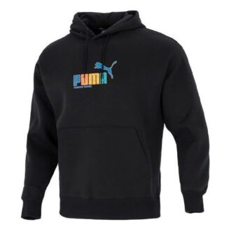 Essentials Rainbow Hoodie ”Svart”