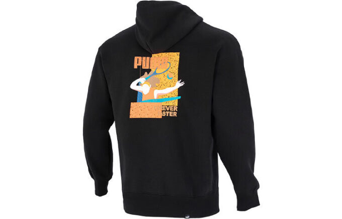 Essentials Rainbow Hoodie ”Svart”