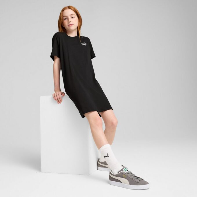 Essentials t-shirtklänning för stora barn