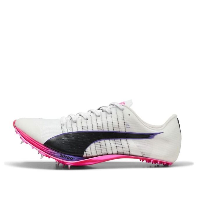 evoSPEED Sprint Nitro Elite 2 Digitokyo Spikes ”Vit Svart Charm Rosa”