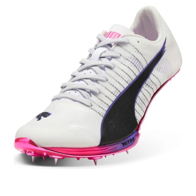 evoSPEED Sprint Nitro Elite 2 Digitokyo Spikes ”Vit Svart Charm Rosa”