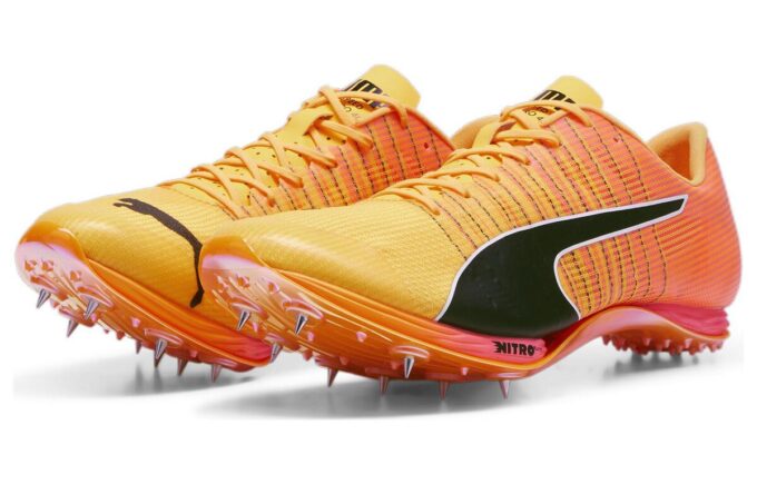 evoSPEED Tokyo Nitro Halkfria Låga Löparskor ”Orange Svart”