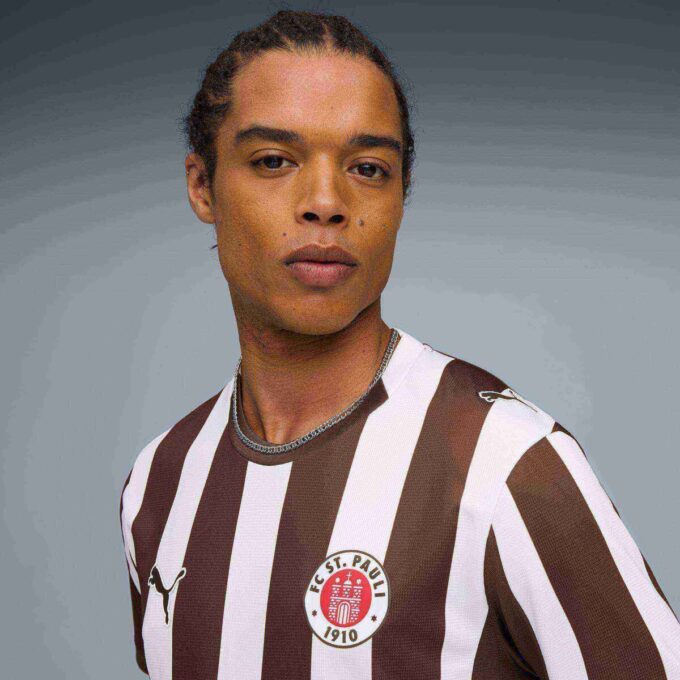 FC St. Pauli ’25/’26 Hemma fotbollströja herrar FC St. Pauli ’25/’26 Hemma fotbollströja herrar