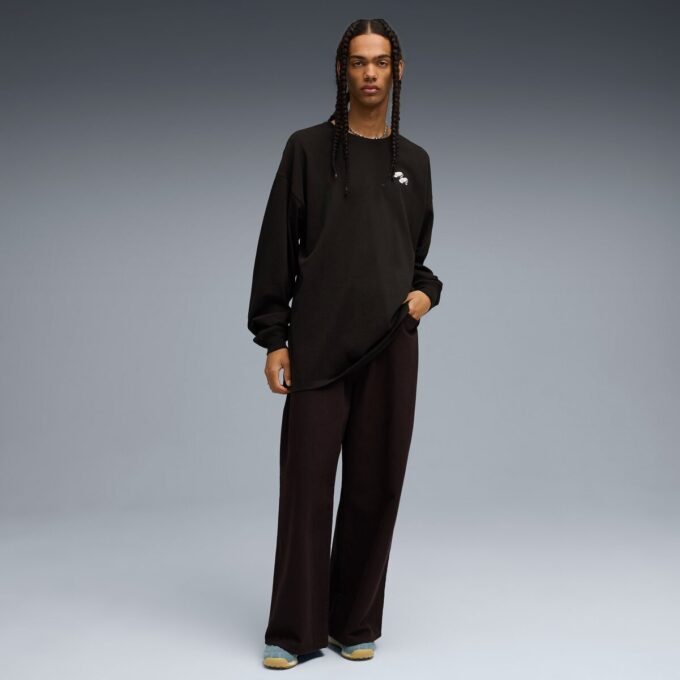 FENTY x PUMA x SMURFS Överdimensionerad långärmad tröja FENTY x PUMA x SMURFS Överdimensionerad långärmad tröja