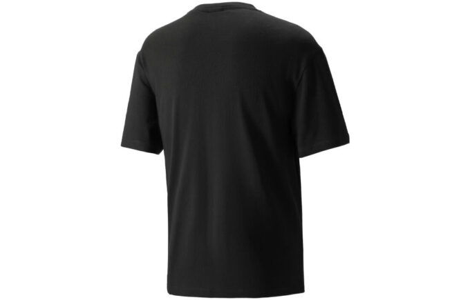 FF Kortärmad T-shirt Med Grafisk Design ”Svart”