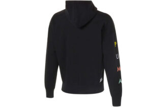 Fierce Cat Graphic Hoodie ”Svart”